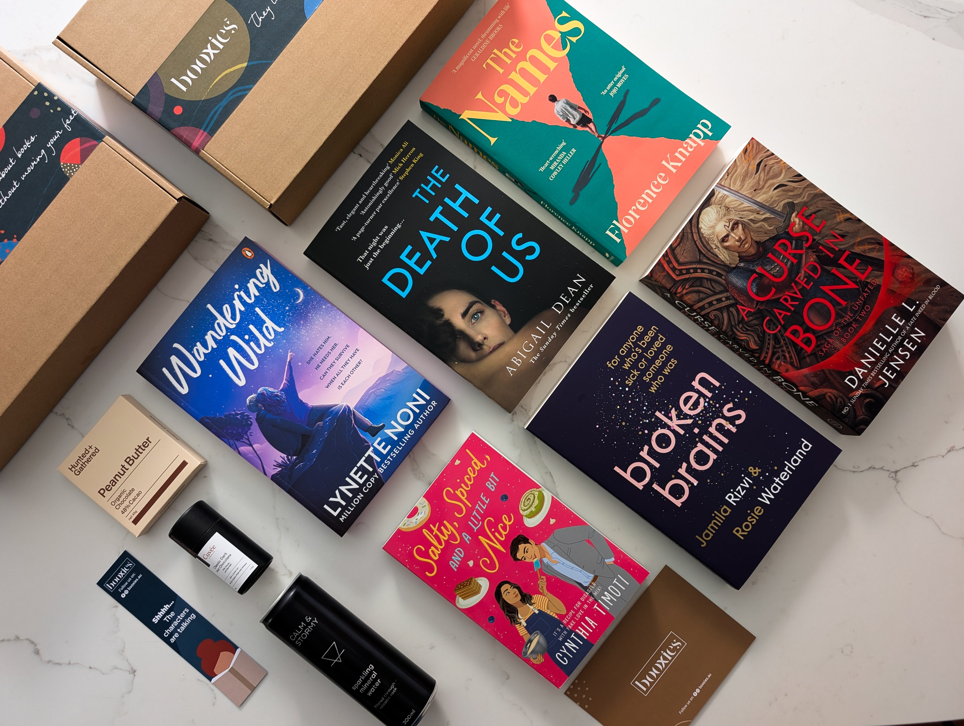 June Mystery subscription booxies