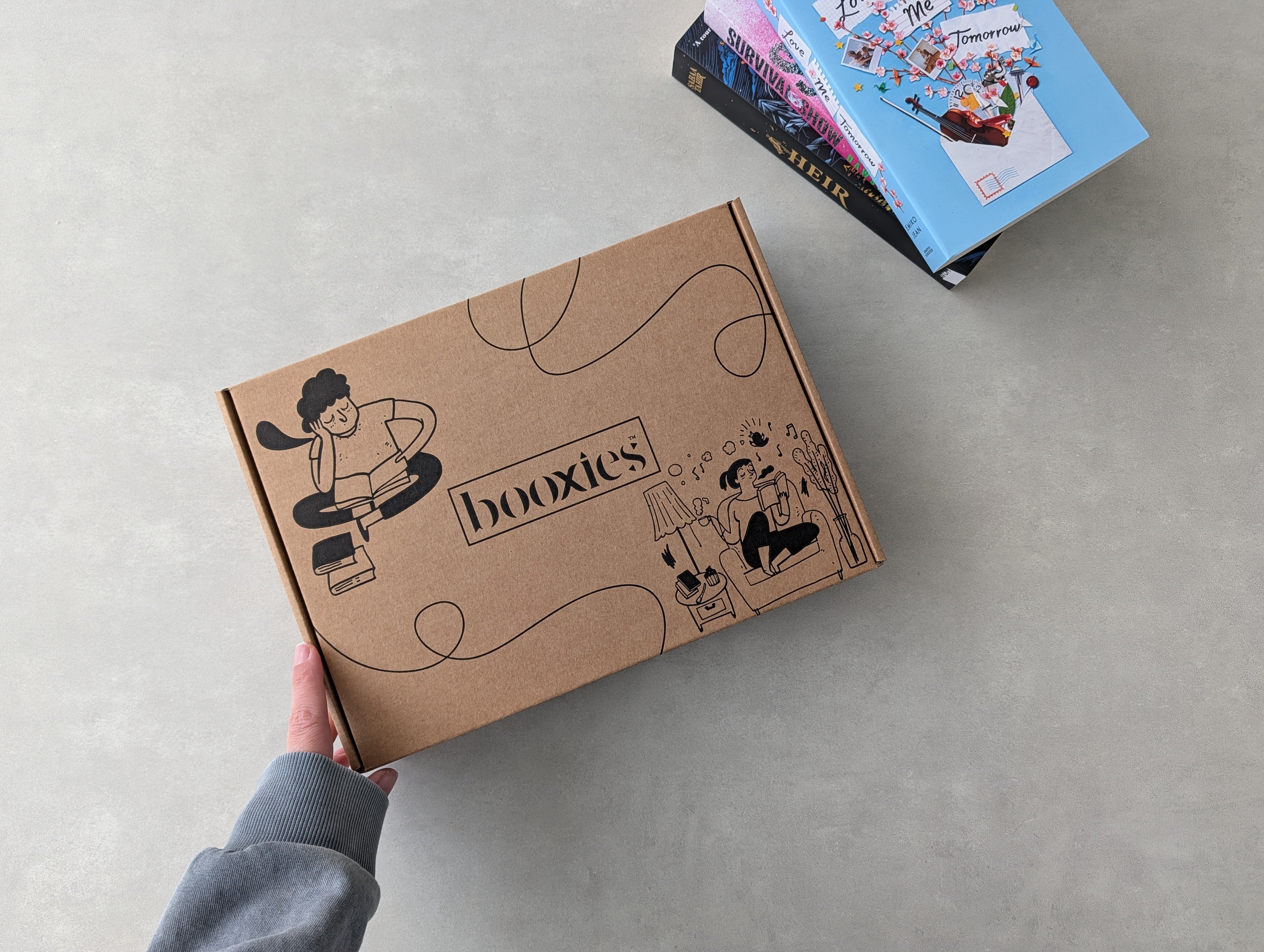 Booxies YA blind date kraft box