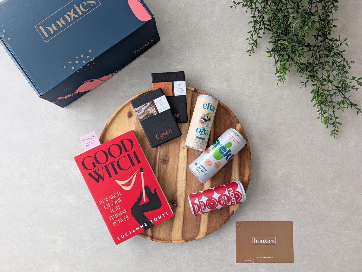 zero edit curated booxies flatlay