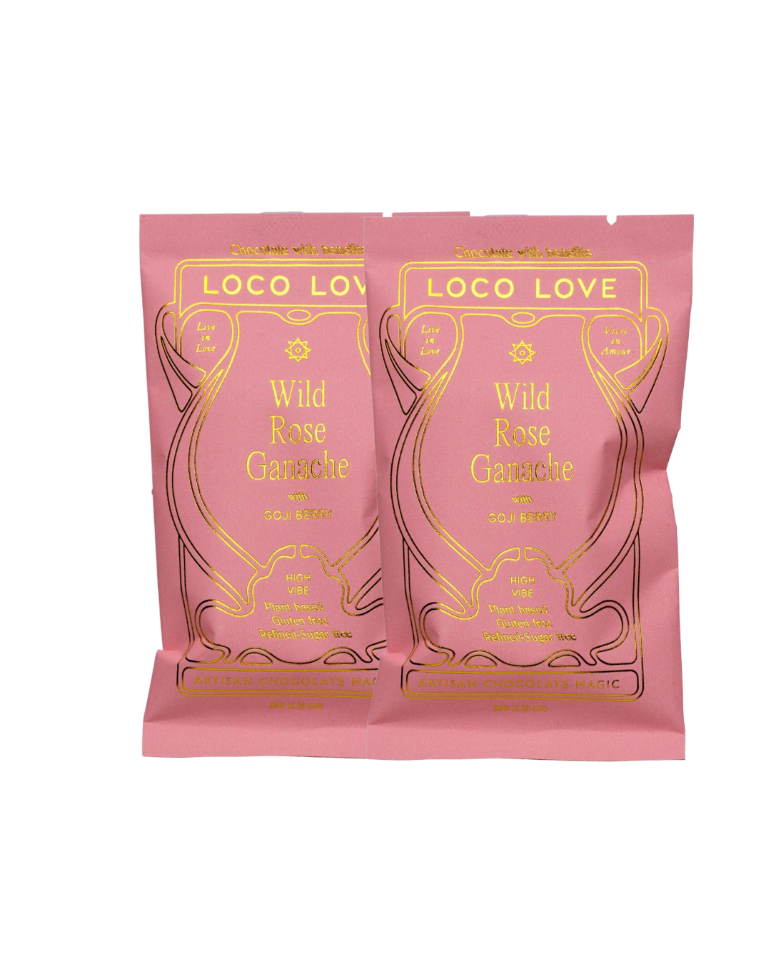 loco love wild rose ganache chocolate
