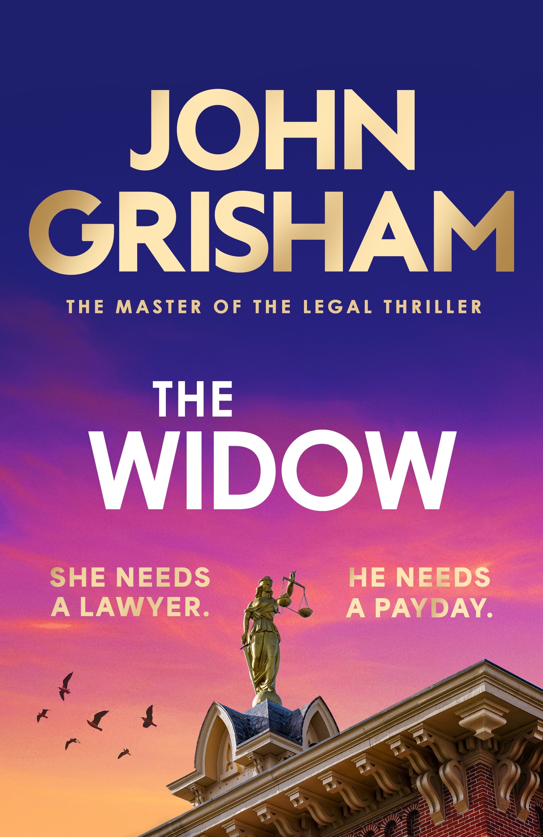 book cover of The Widow by JOhn Grisham 