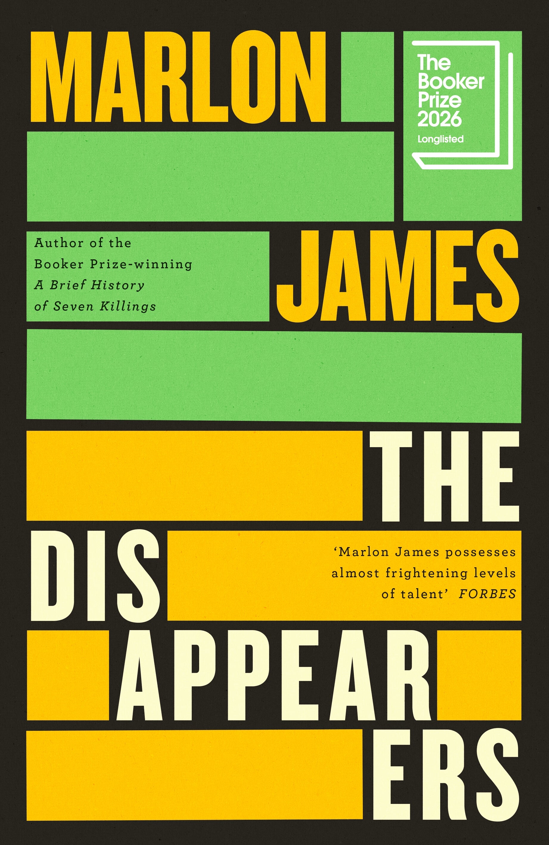 The Disappearers by Marlon James