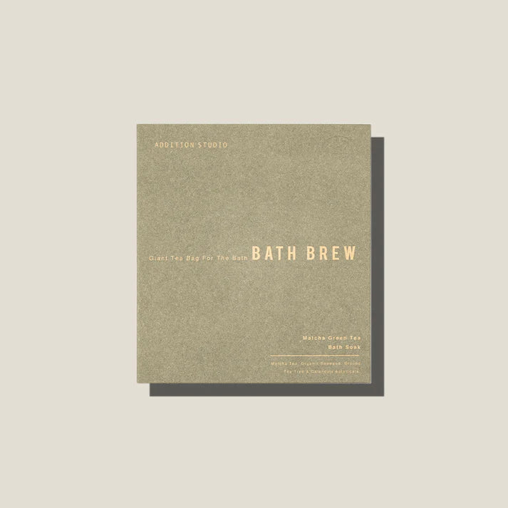 addition studio bath brew green match