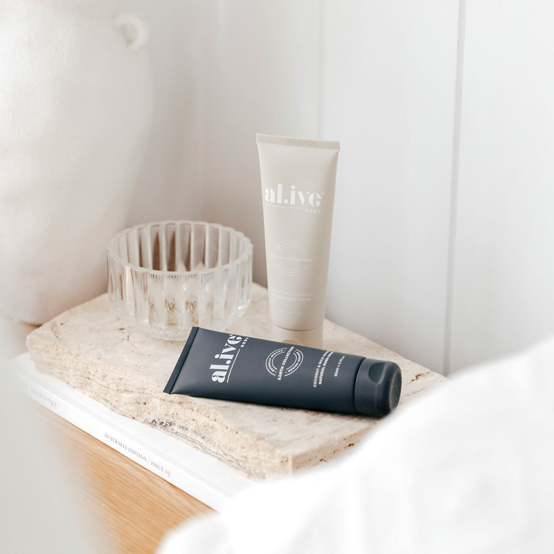 al.ive hand cream sea cotton and coconut