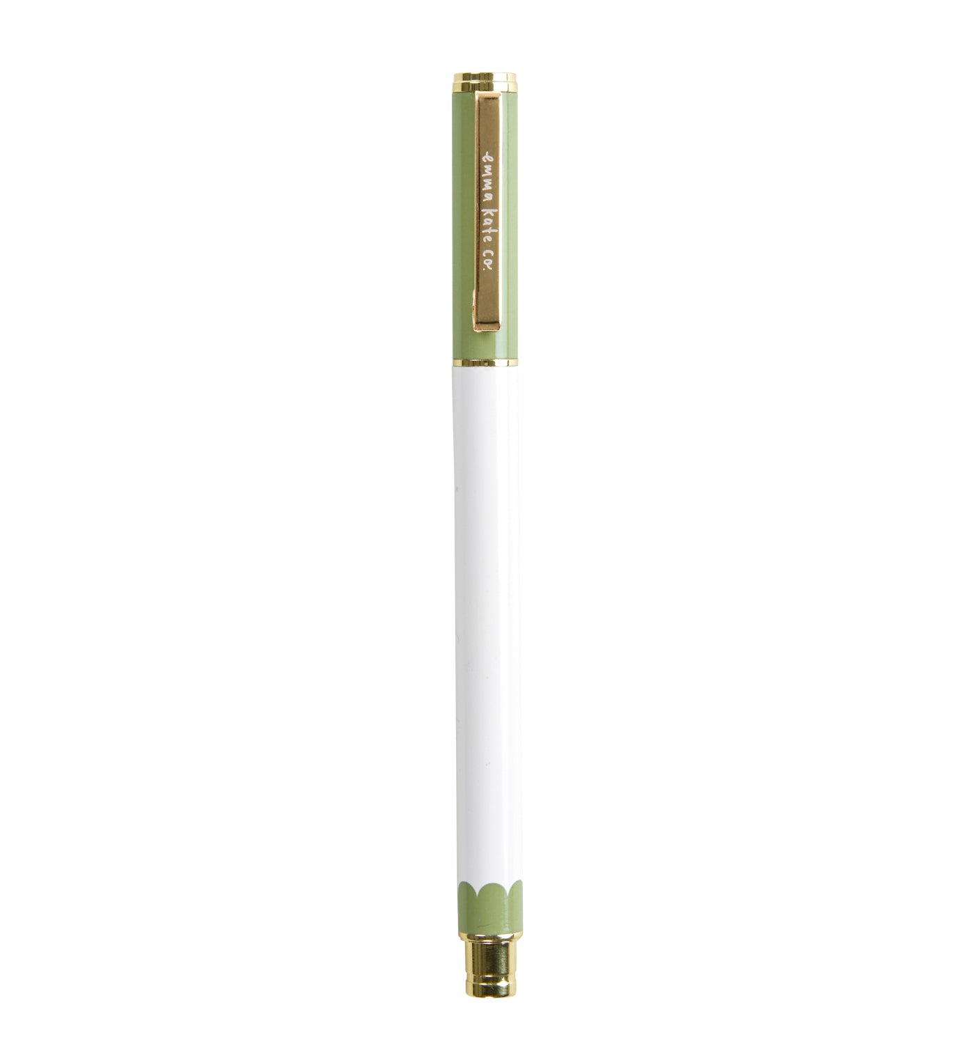 Metal rollerball Pen - leaf