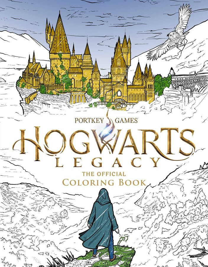 hogwarts legacy colouring book