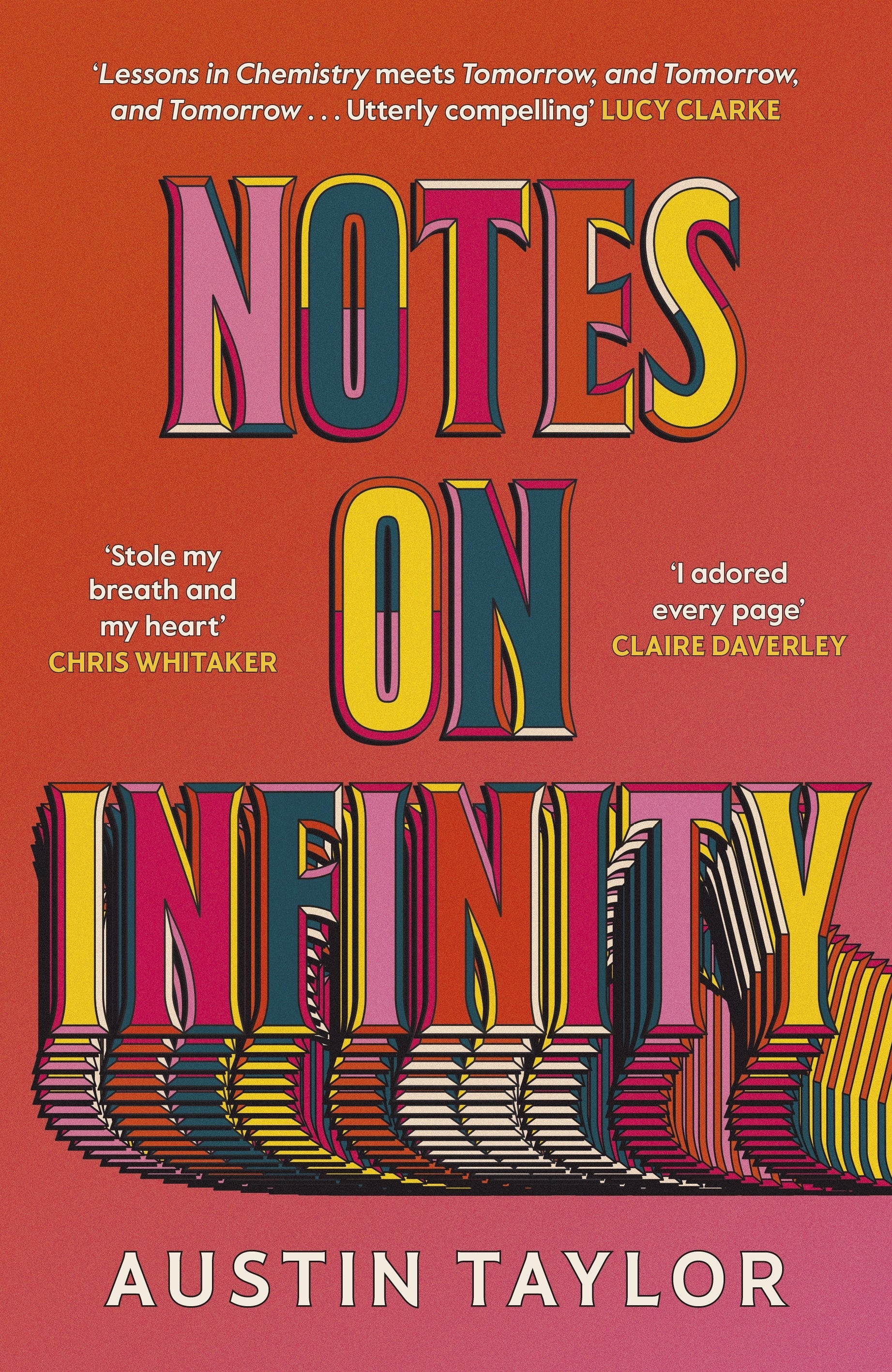 notes on infinity cover book by Austin Taylor