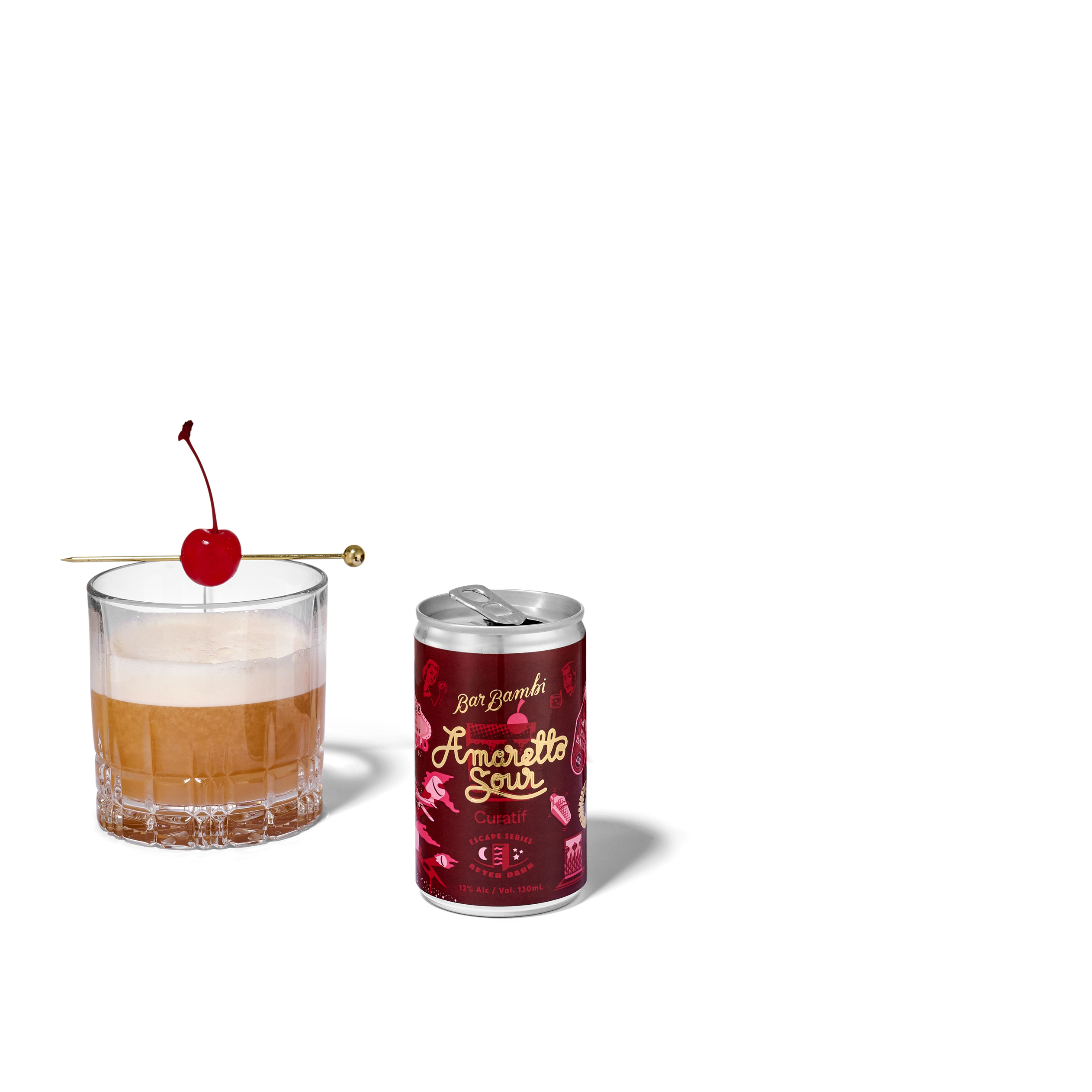 Amaretto Sour Ready to drink cocktail