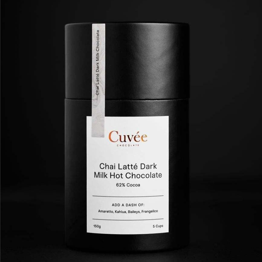 chai latter dark milk hot chocolate