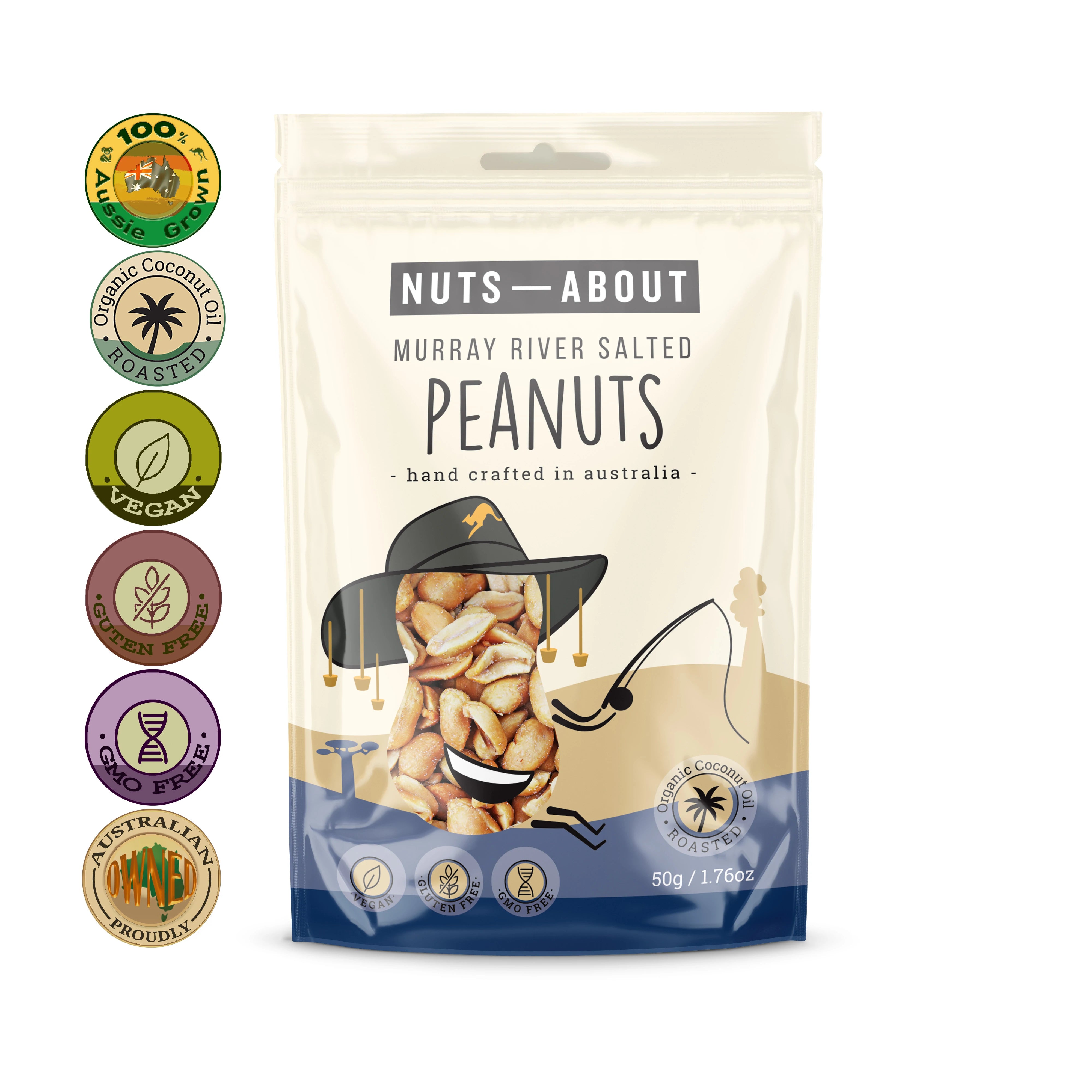 Peanuts murray river salt nuts about
