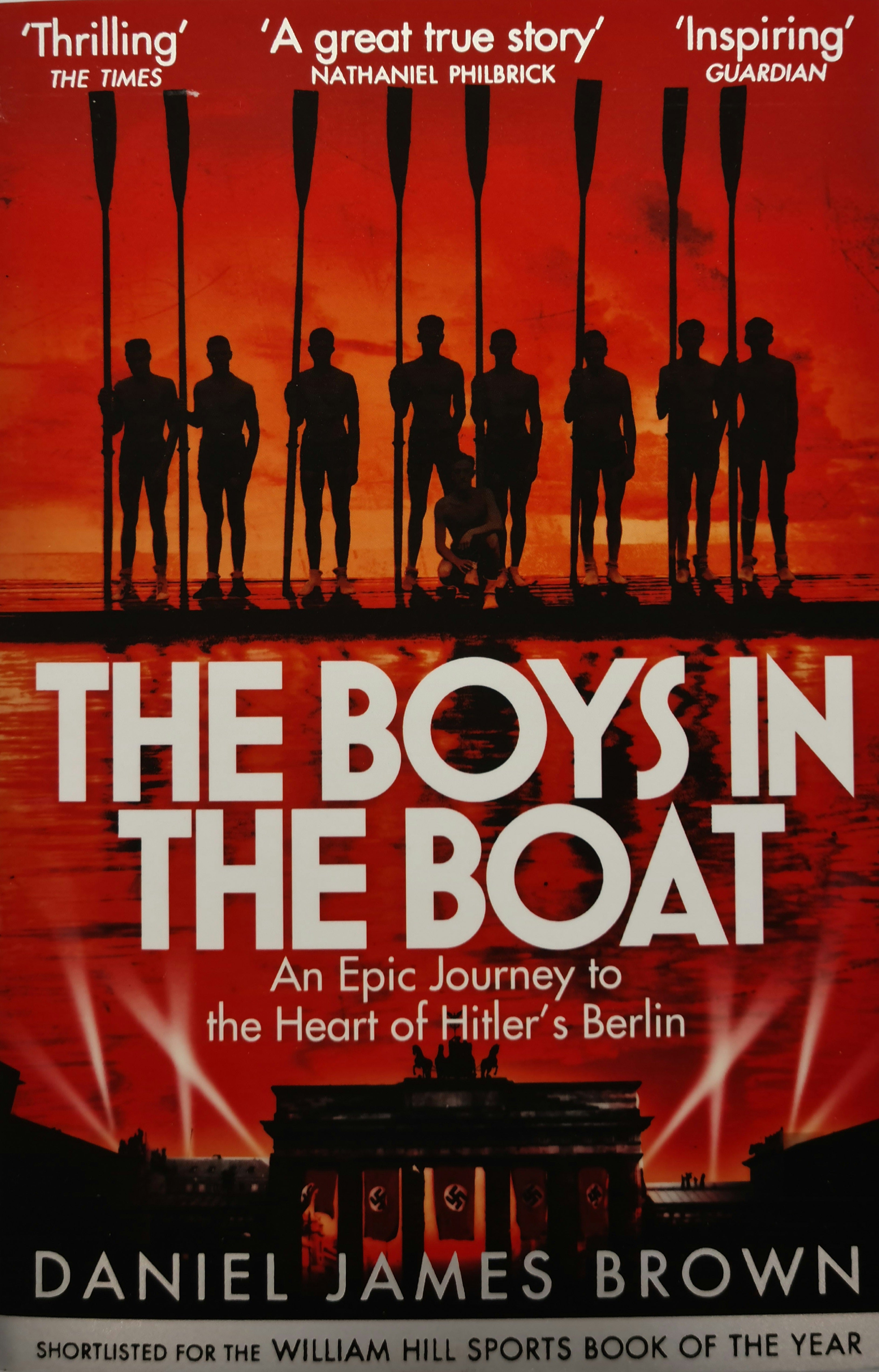 The Boys in The Boat by Daniel James Brown non fictin olympics Berlin rowing booxies